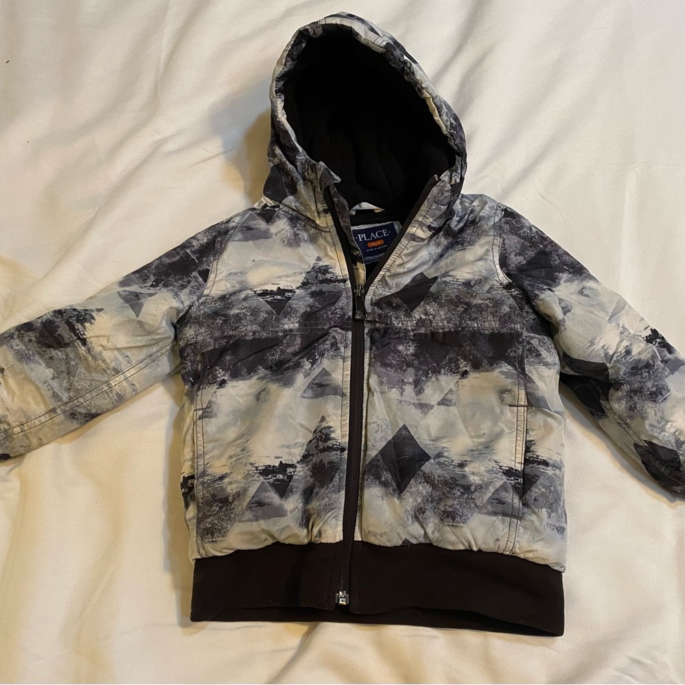 Kid’s Size XS (4) fleece lined coat